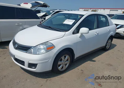 2010 Nissan Versa 1.8Sl z USA, uszkodzony, nr VIN 3N1BC1AP1AL420360